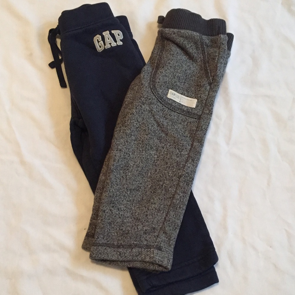 2 Pairs Boys Baby Gap Sweat Pants 2 Years